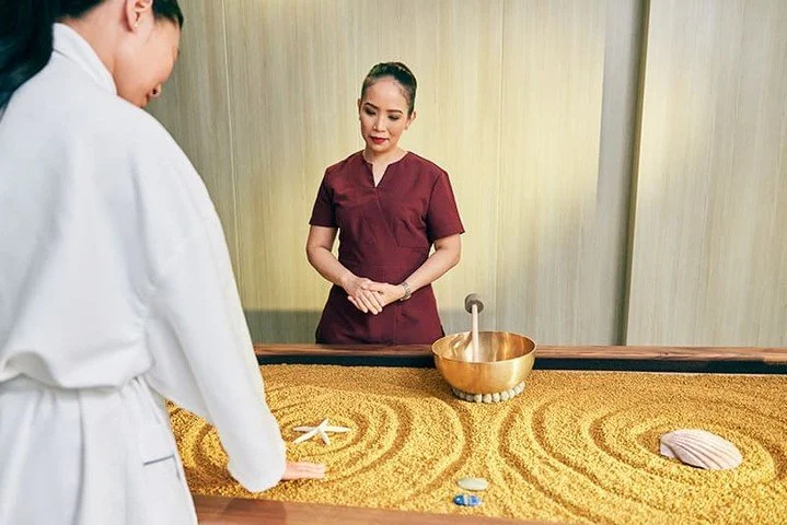 🌿✨ Unwind and rejuvenate at The Spa aboard the Celebrity Beyond! Indulge in luxurious treatments, including the unique GHARIENI MLX Quartz Bed, designed to enhance your relaxation experience. With a serene atmosphere and attentive staff ready to pam