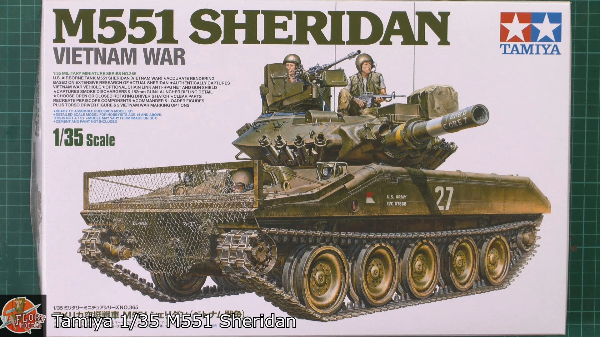 Tamiya 1/35 M551 Sheridan Review