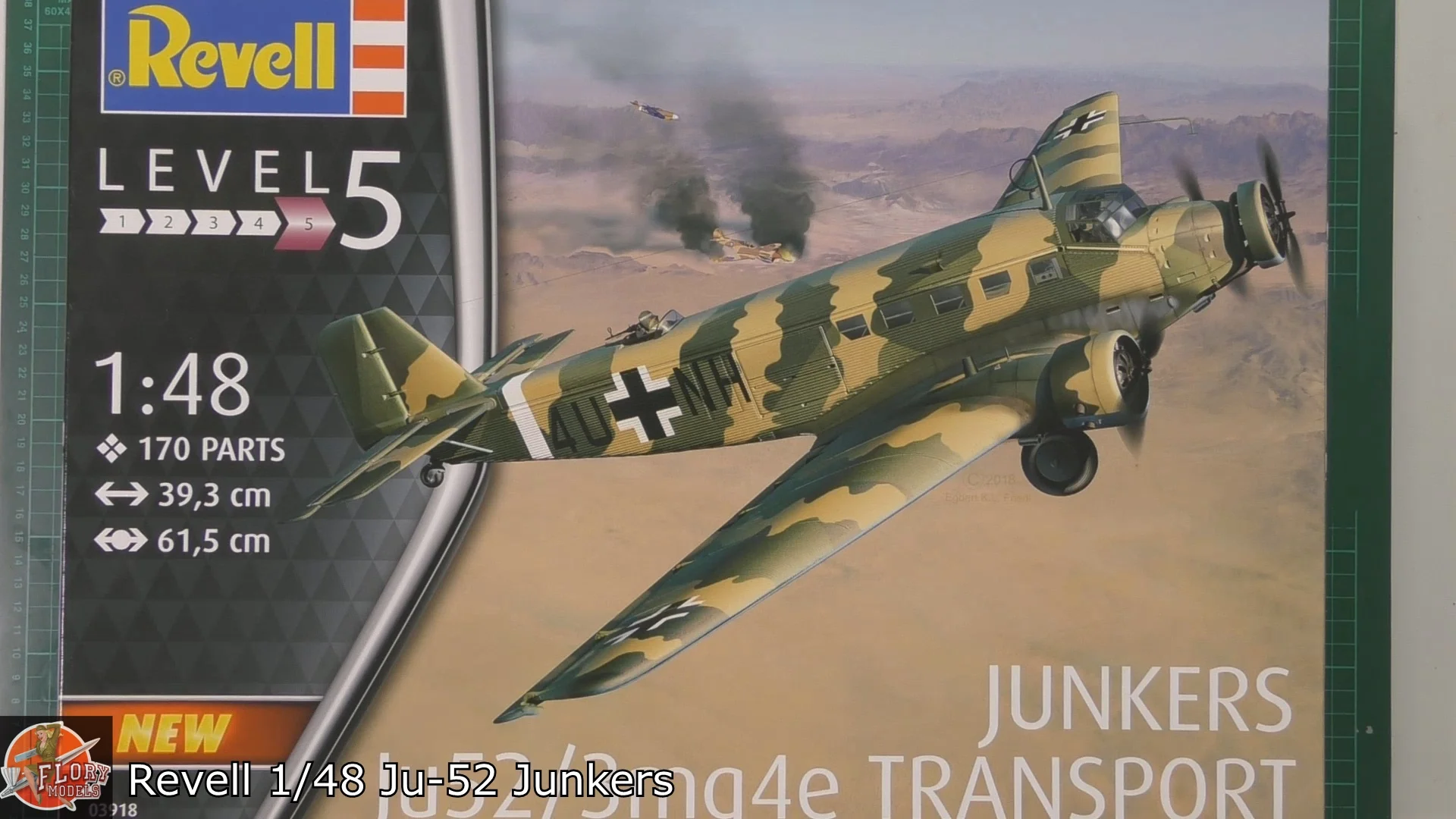 Revell 148 Ju-25 Junckers review