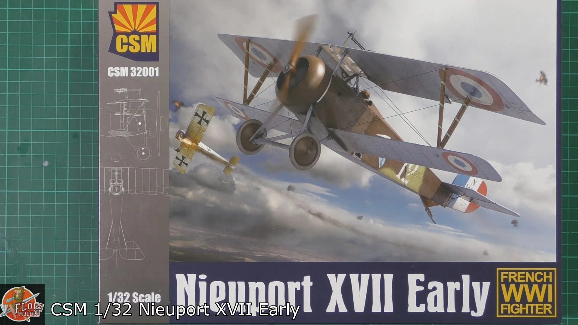 CSM 1/32 Nieuport XVII review