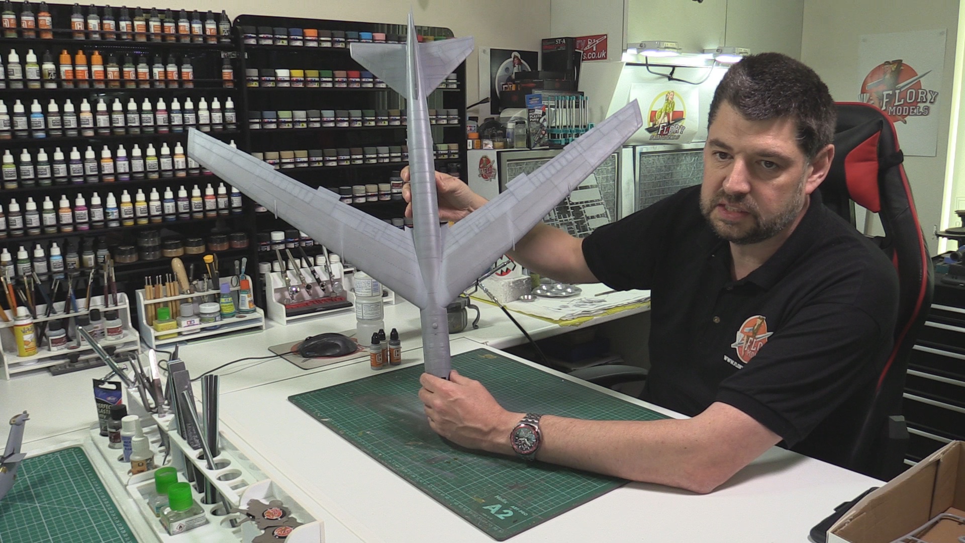 Model Collect 1/72 B-52H Buff Video Build Part 7