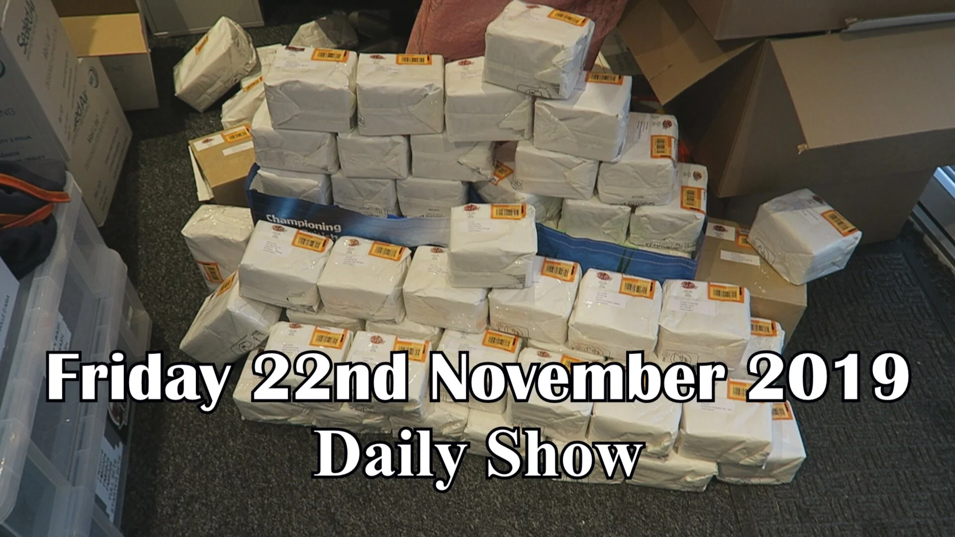 Daily Show Friday 22nd November 2019