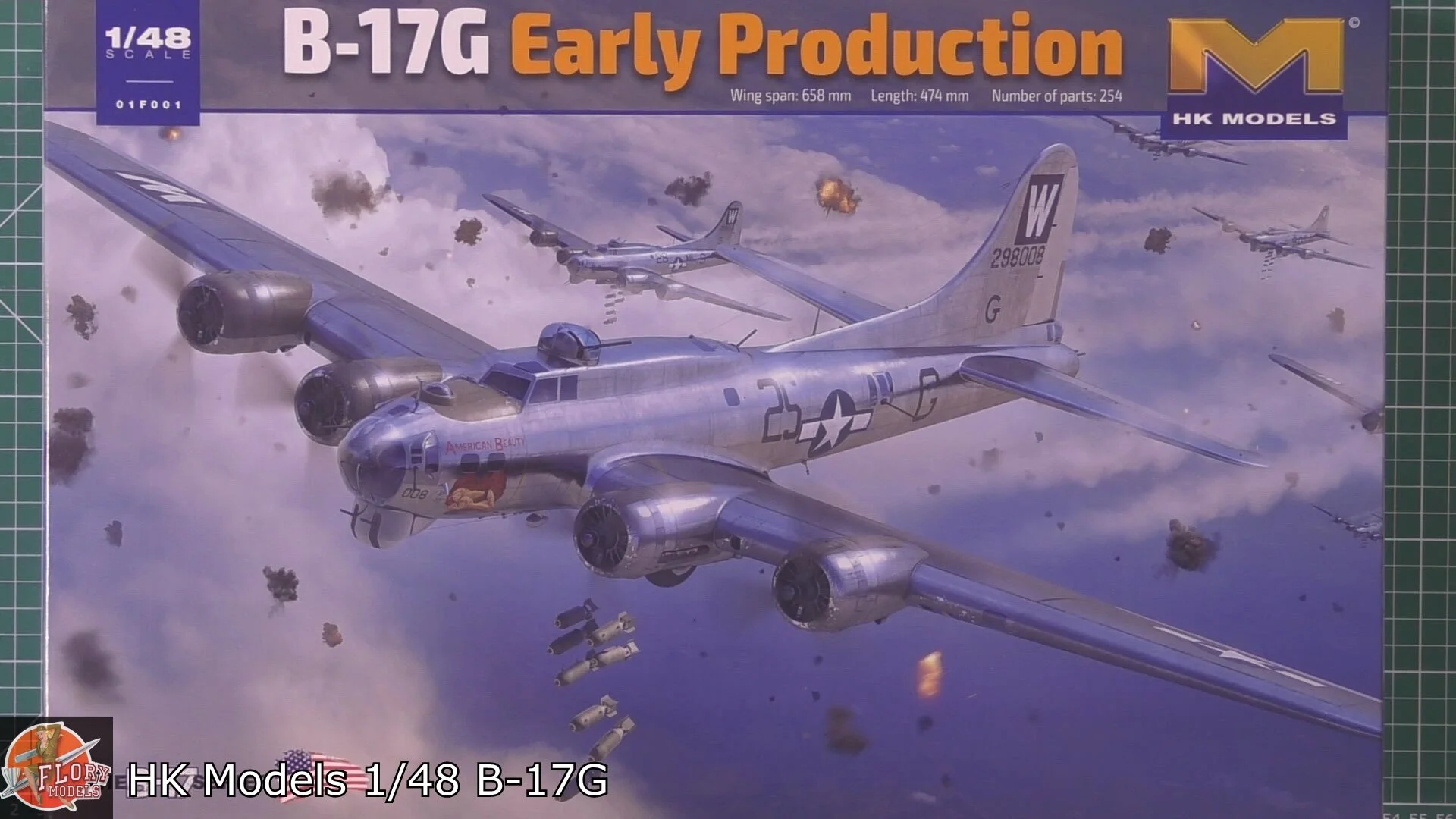 HK Models 1/48 B17G Review