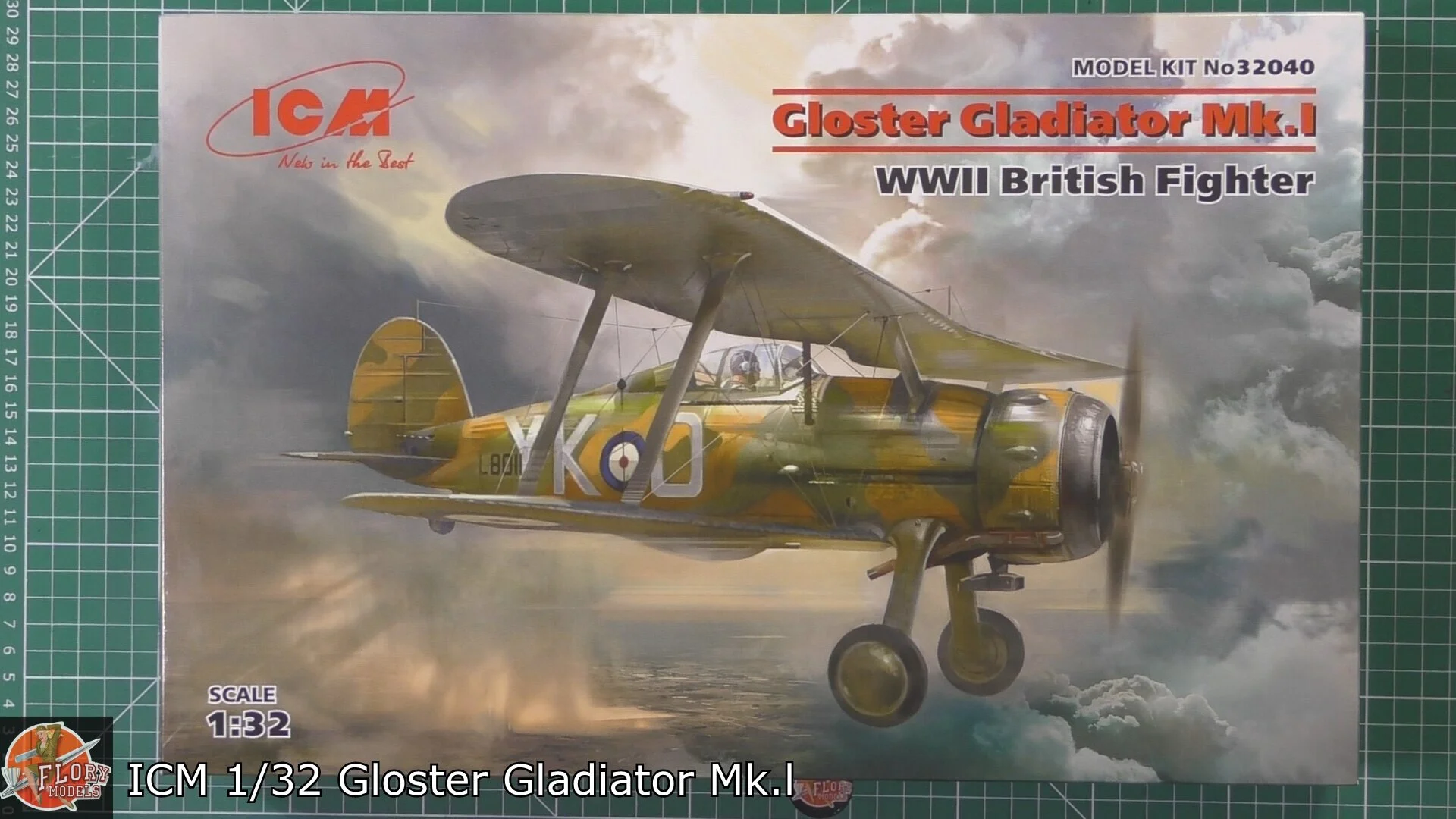ICM 1/32 Gloster Gladiator MK.I Review
