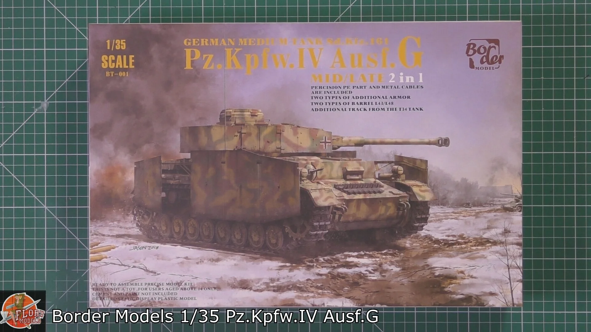 Border Models 1/35 PzKpfz.IV Ausf.G Review
