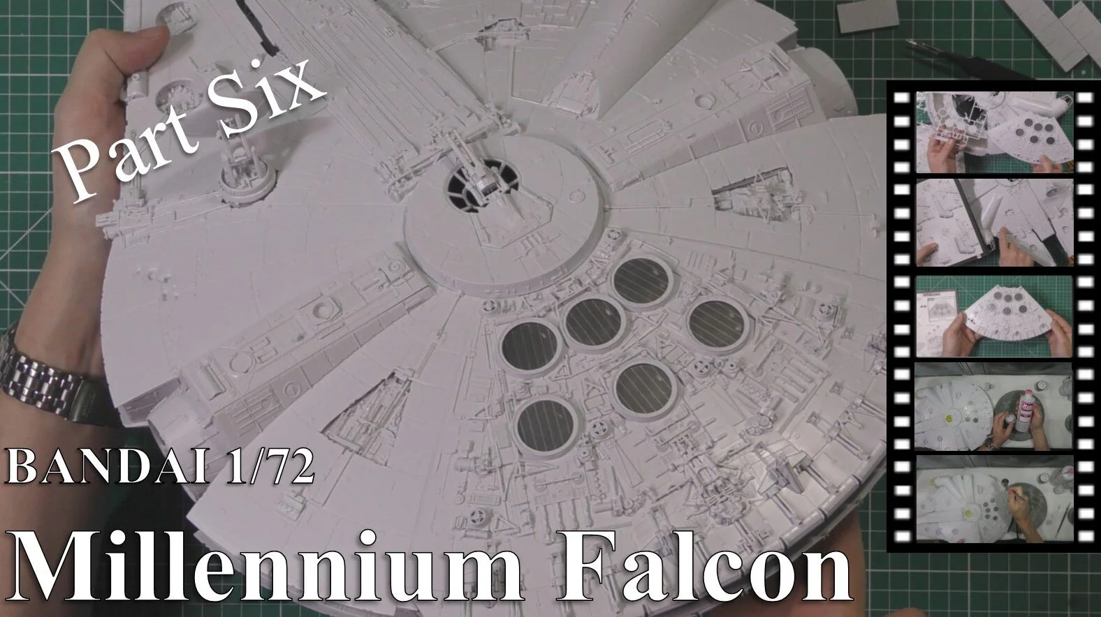 Bandai 172 Master Grade Millennium Falcon Part 6