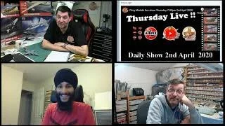 Live show Thursday 7:30pm 2nd April 2020
