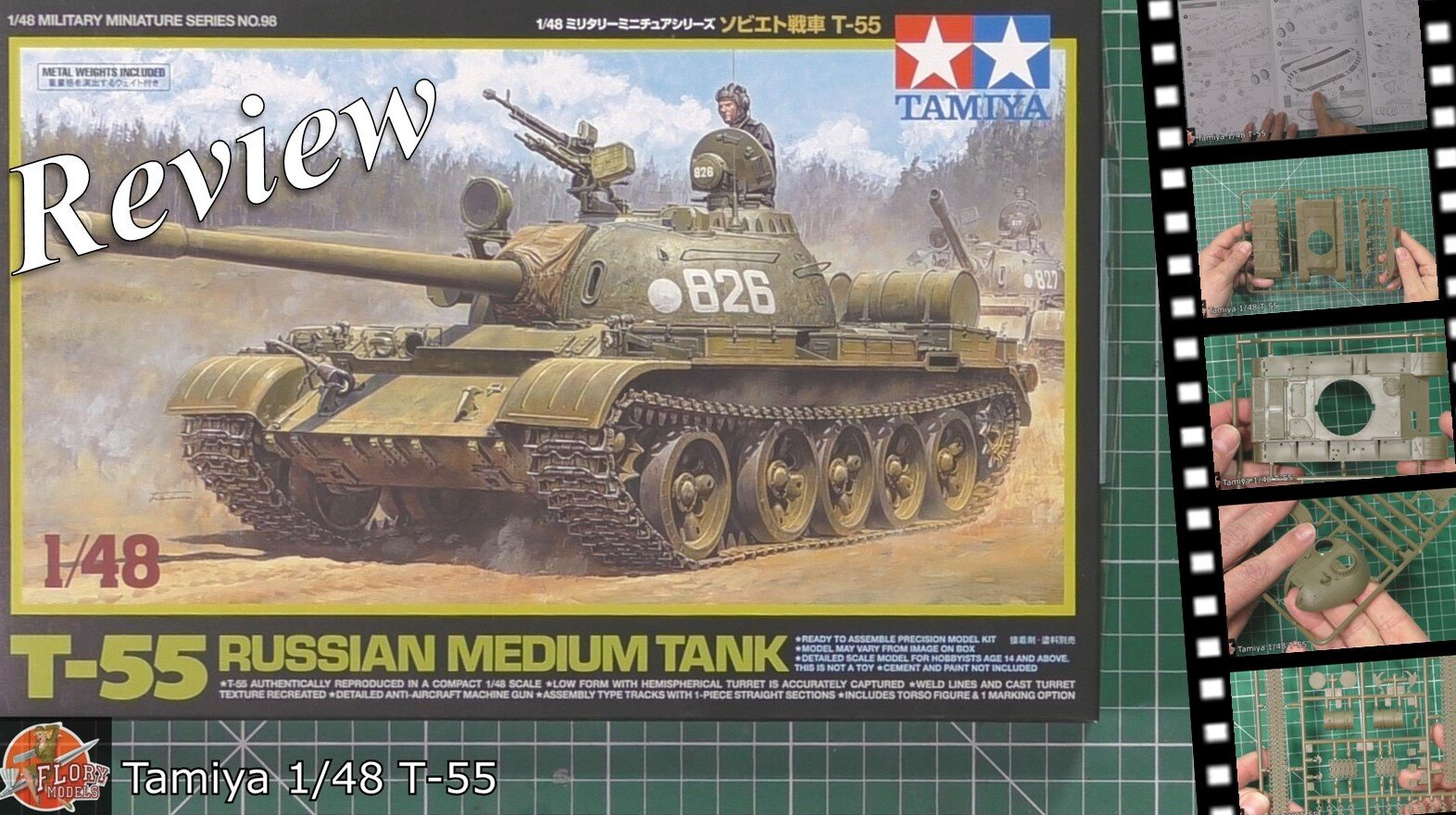 Tamiya 1/48 T-55 review