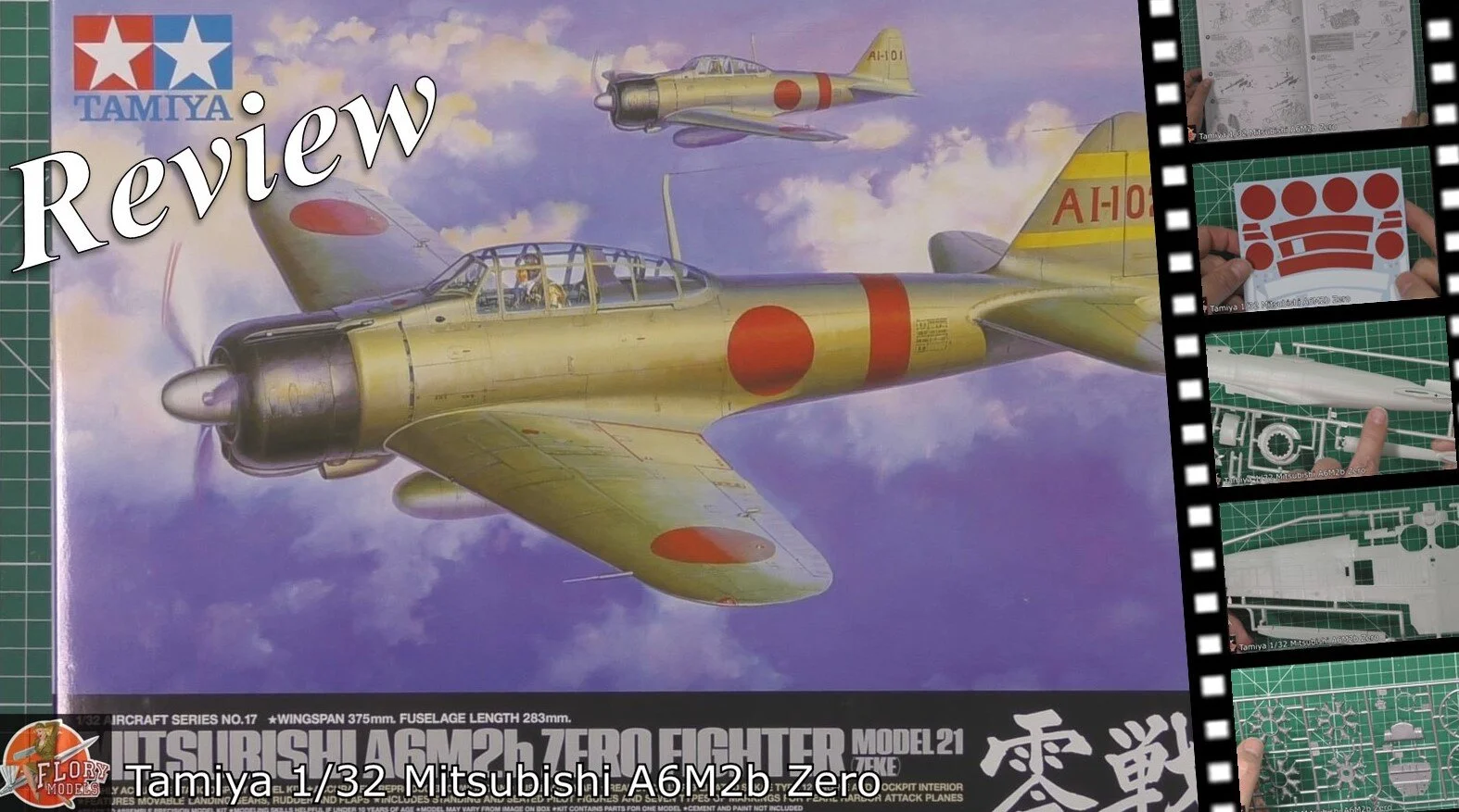 Tamiya 1/32 Mitsubishi A6M2b Zero review