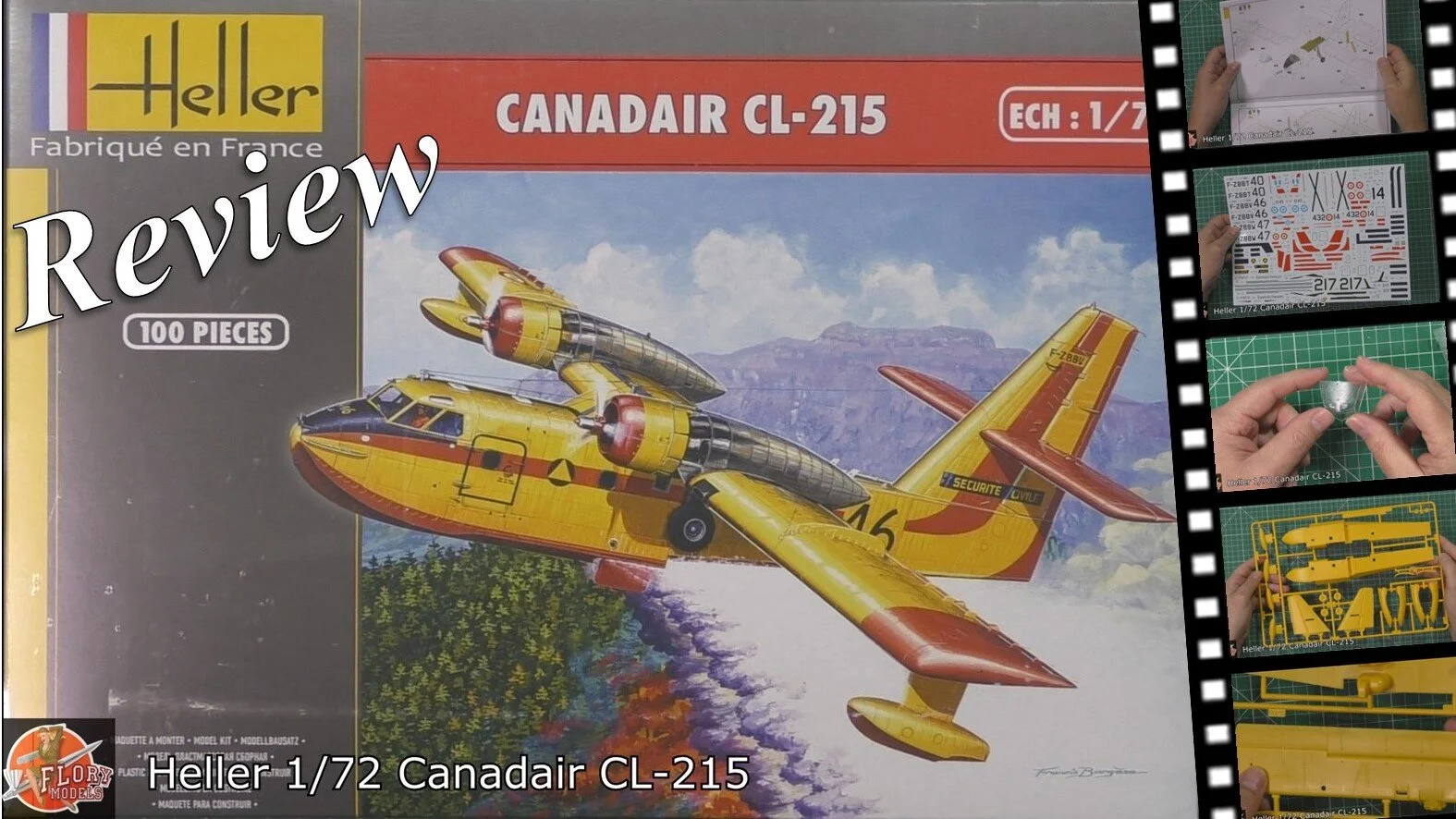 Heller 1/72 Canadair CL-215 review