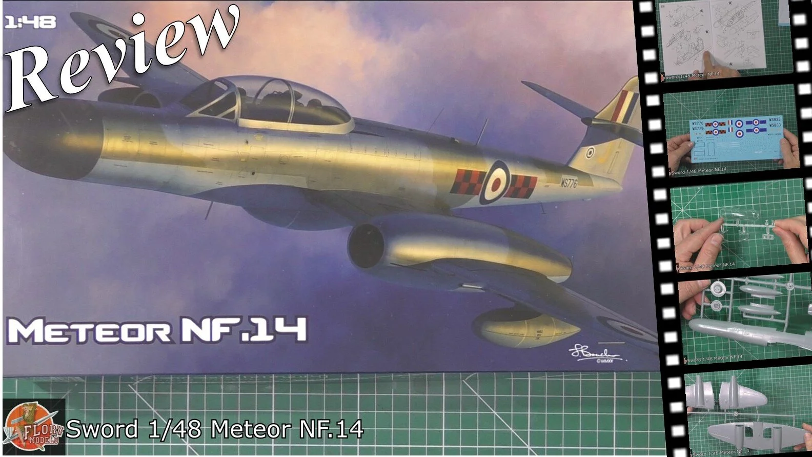 Sword 1/48 Meteor NF.14 review