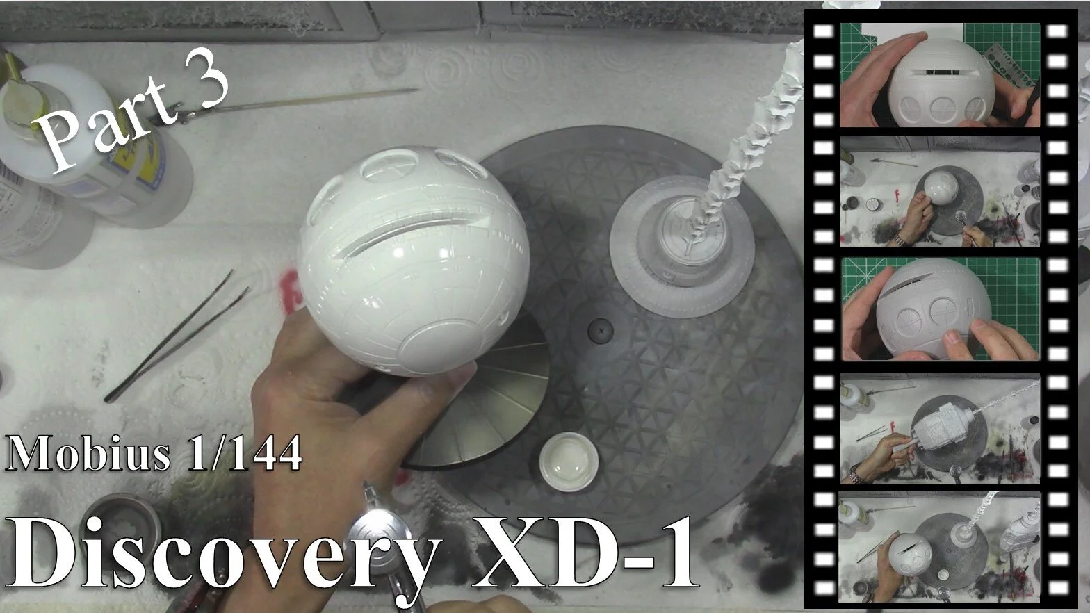 Mobius 1/144 2001 Discovery XD-1  Part 3