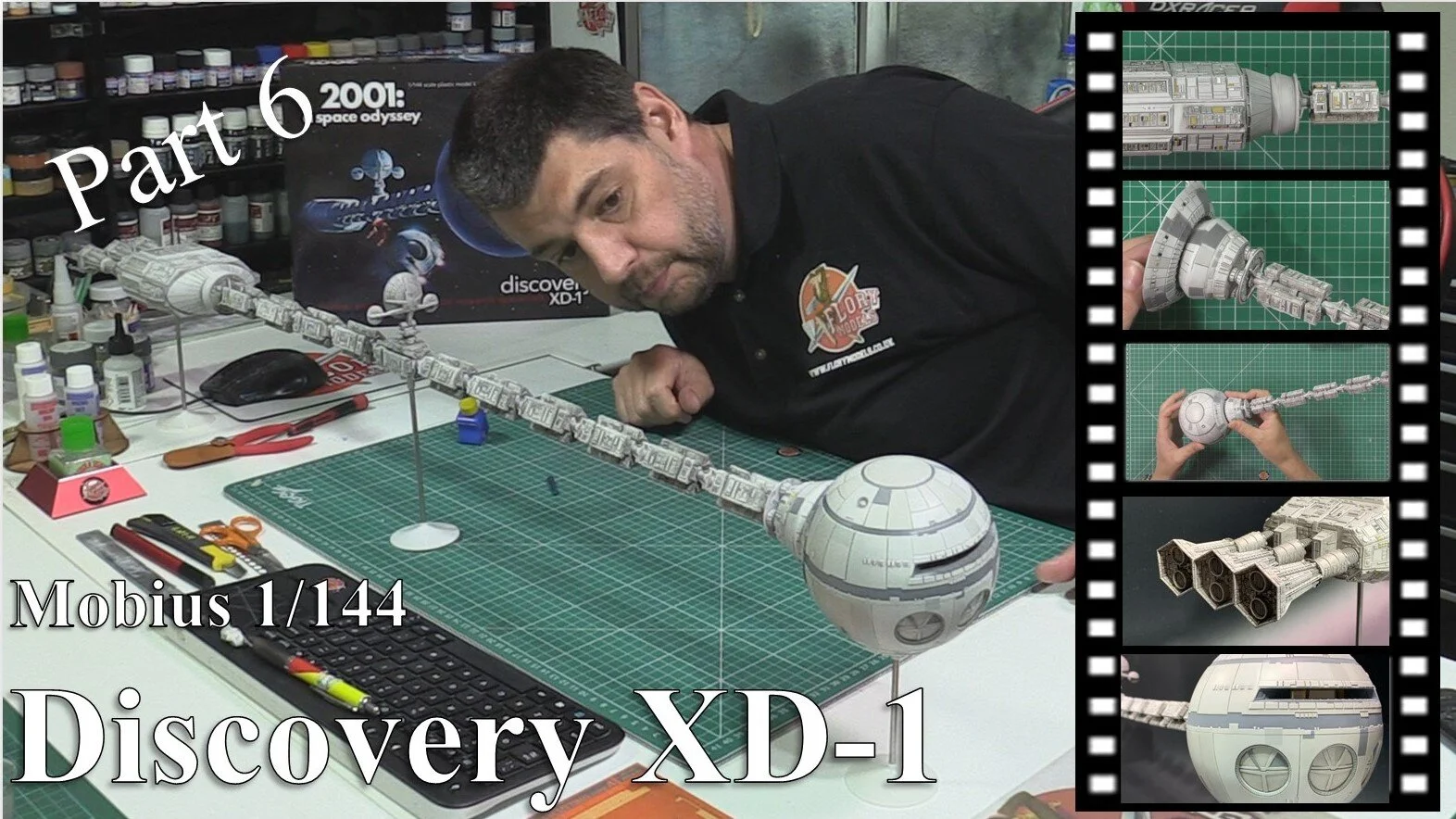 Final Part of the Mobius 1/144 Discover DX-1 Video Build 