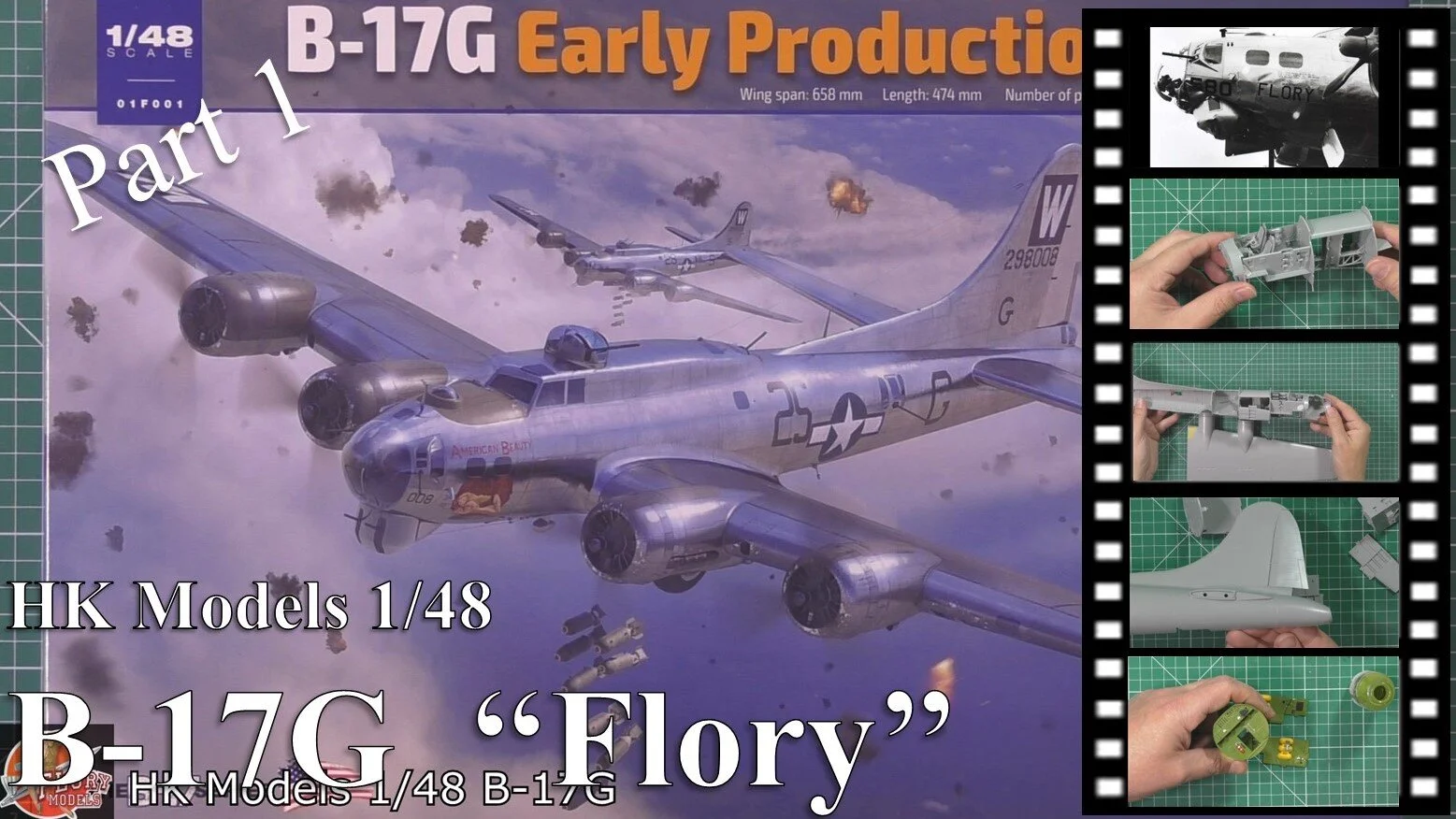 HK Models 1/48 B-17G 'Flory'  Part one