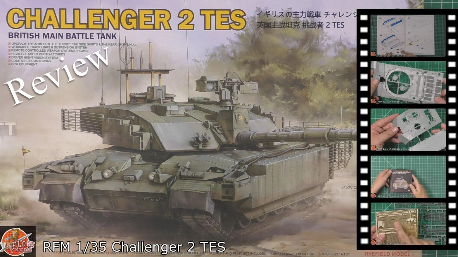 RFM 1/35 Challenger 2 TES review