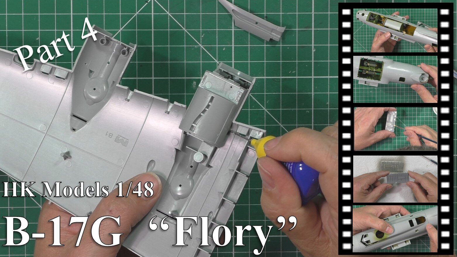 HK 1/48 B-17G 'Flory' Part 4