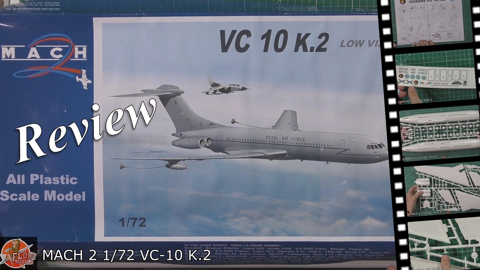 Mach 2 Models 1/72 VICKERS VC10 K2 Royal Air Force Camouflage Version