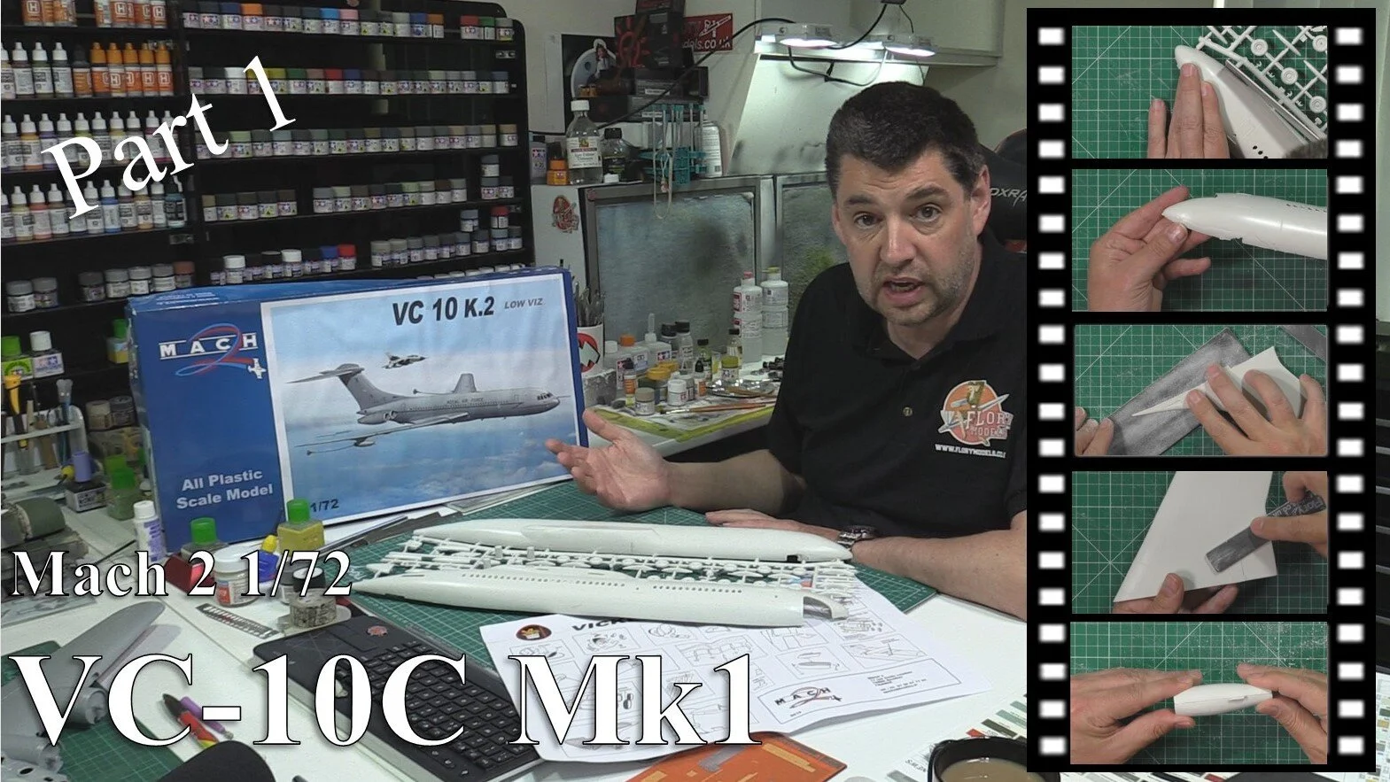 Mach 2 1/72 VC-10C Mk1  Part One