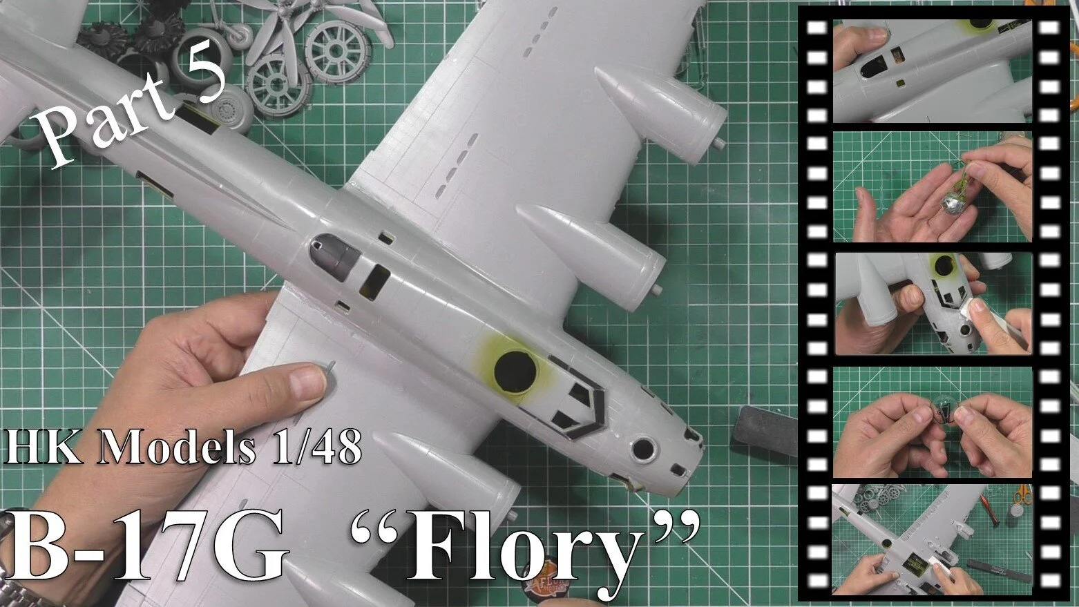 HK 1/48 B-17G 'Flory' Part 5