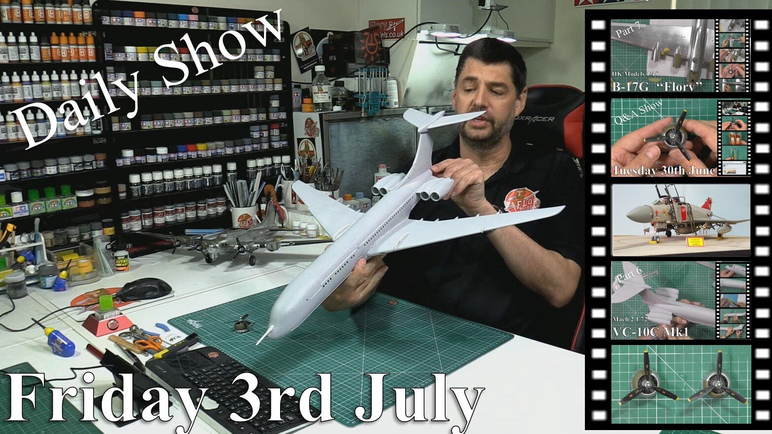 Flory Models Daily Show Friday 3rd July 2020