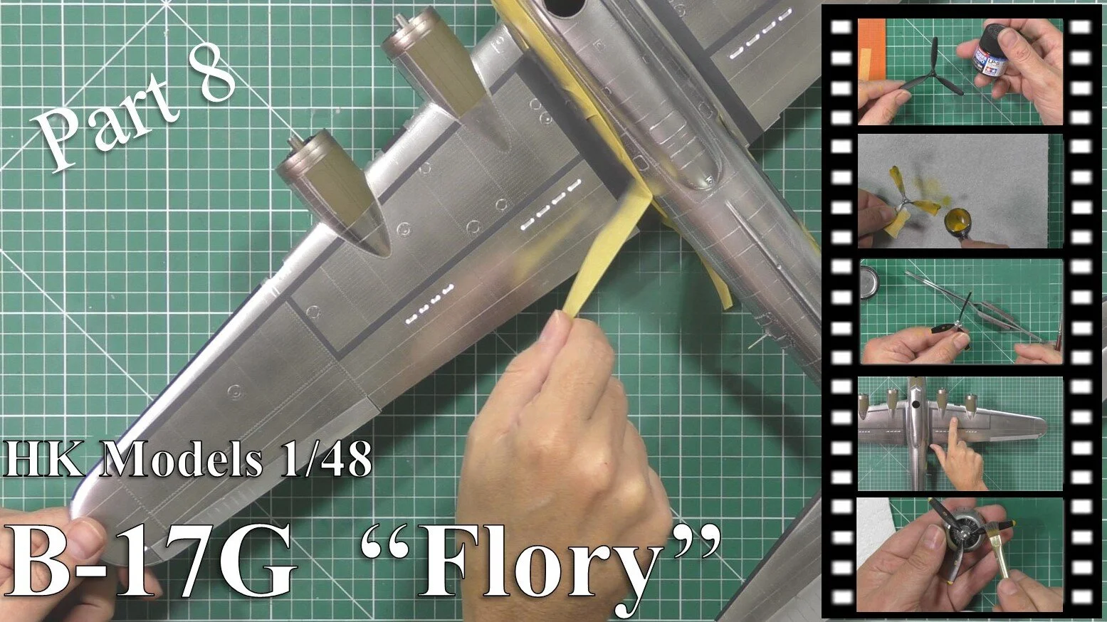 HK 1/48 B-17G 'Flory' Part 8