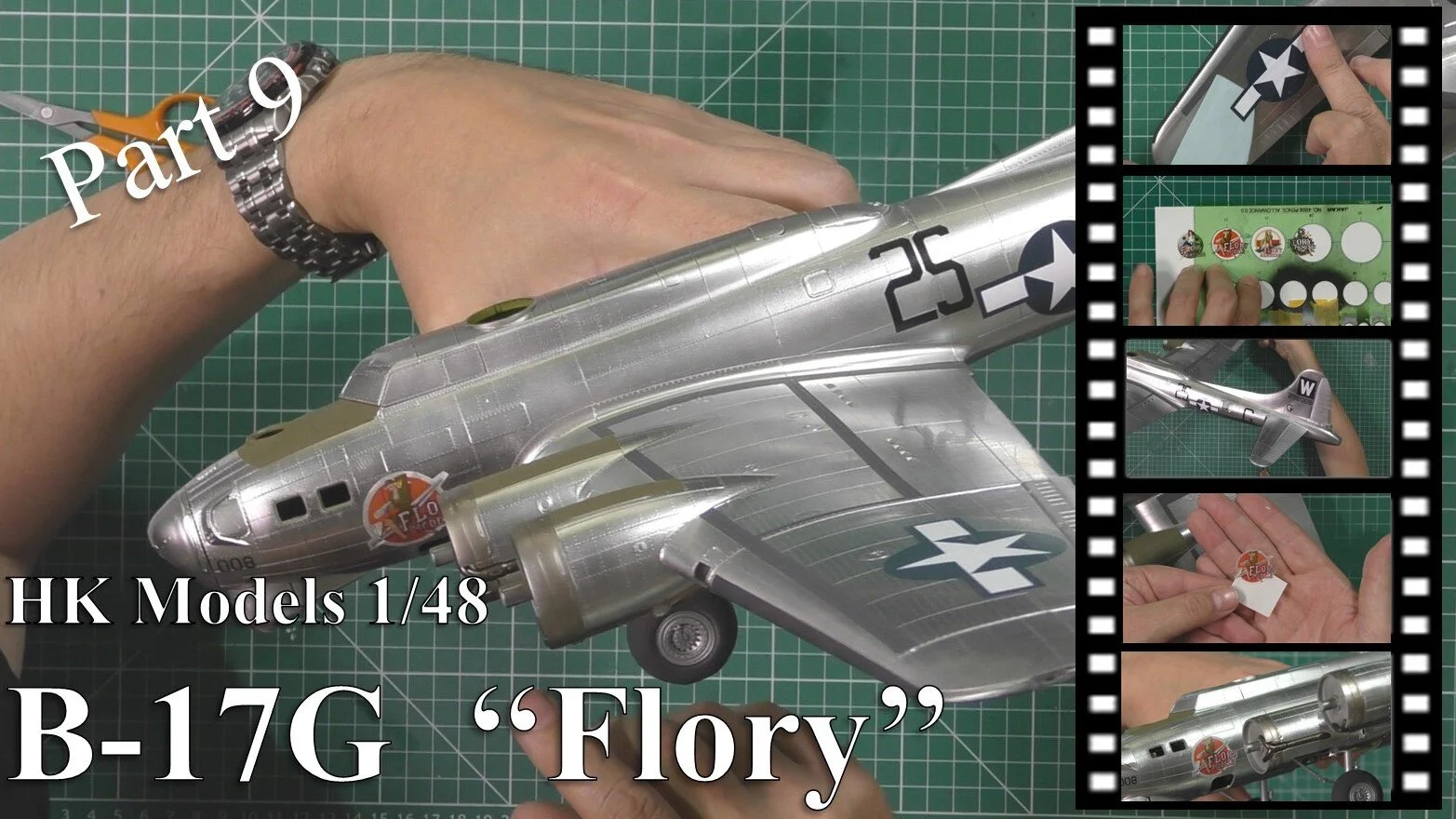 HK 1/48 B-17G 'Flory' Part 9