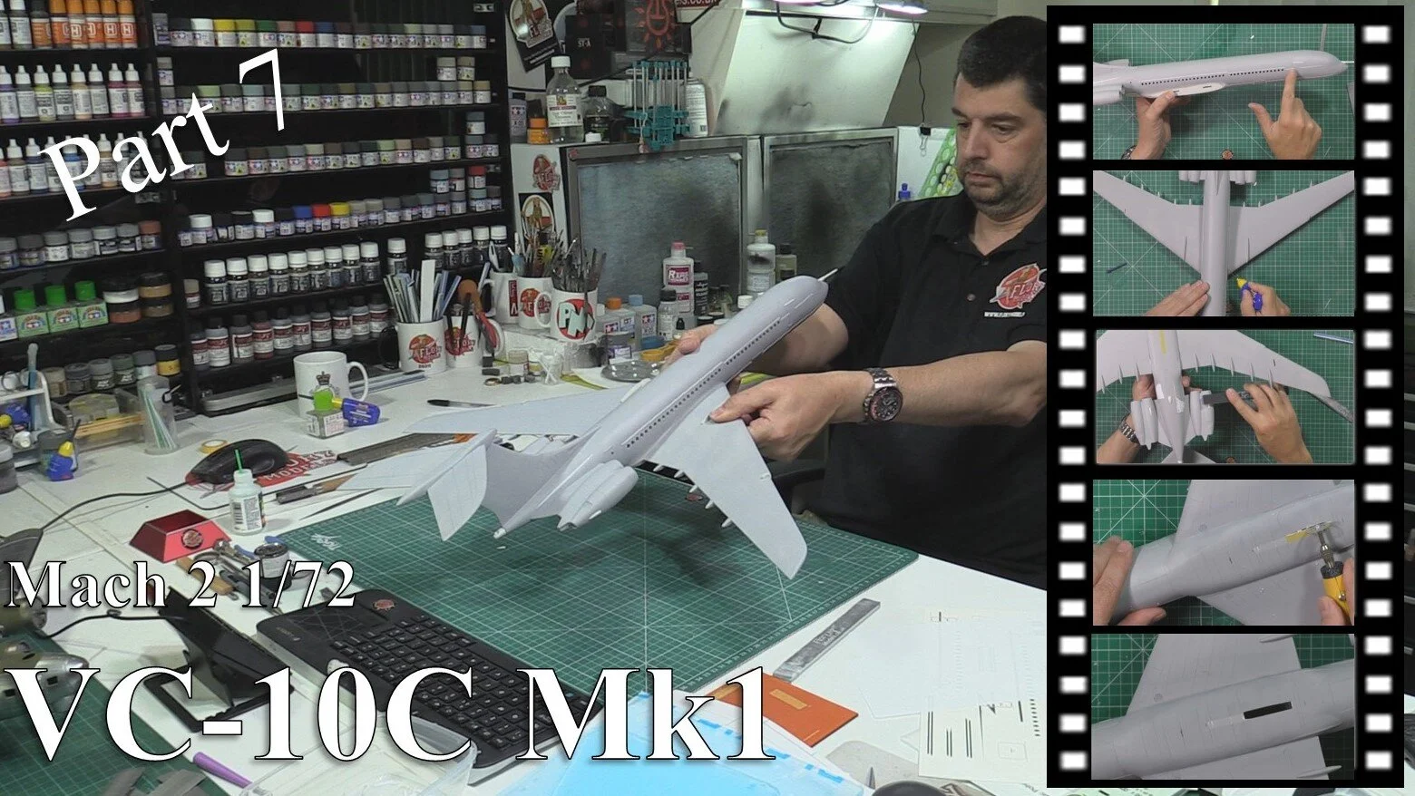 Mach 2 1/72 VC-10c Mk1 Part 7