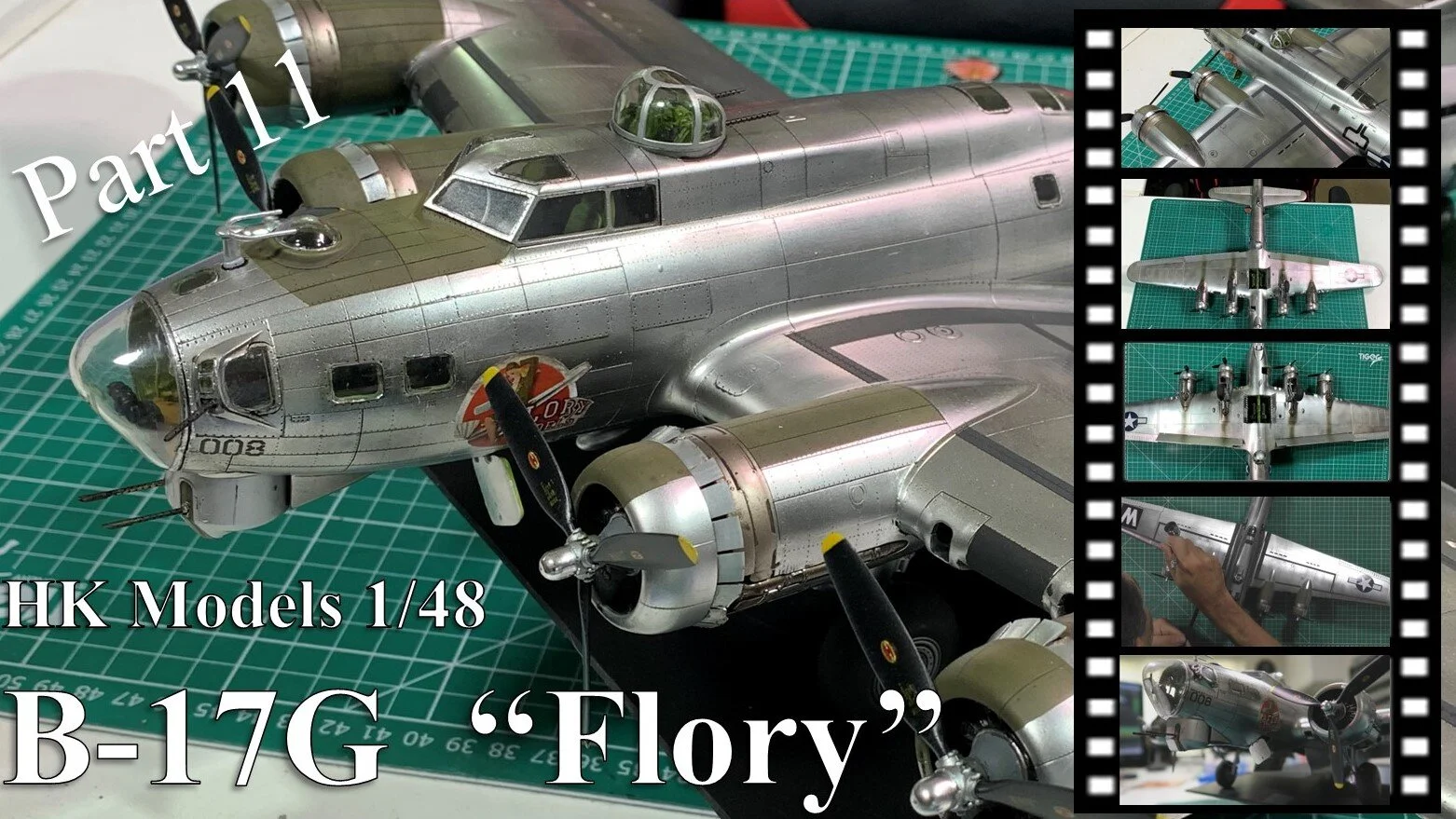 HK 1/48 B-17G 'Flory' Girl' Part 11