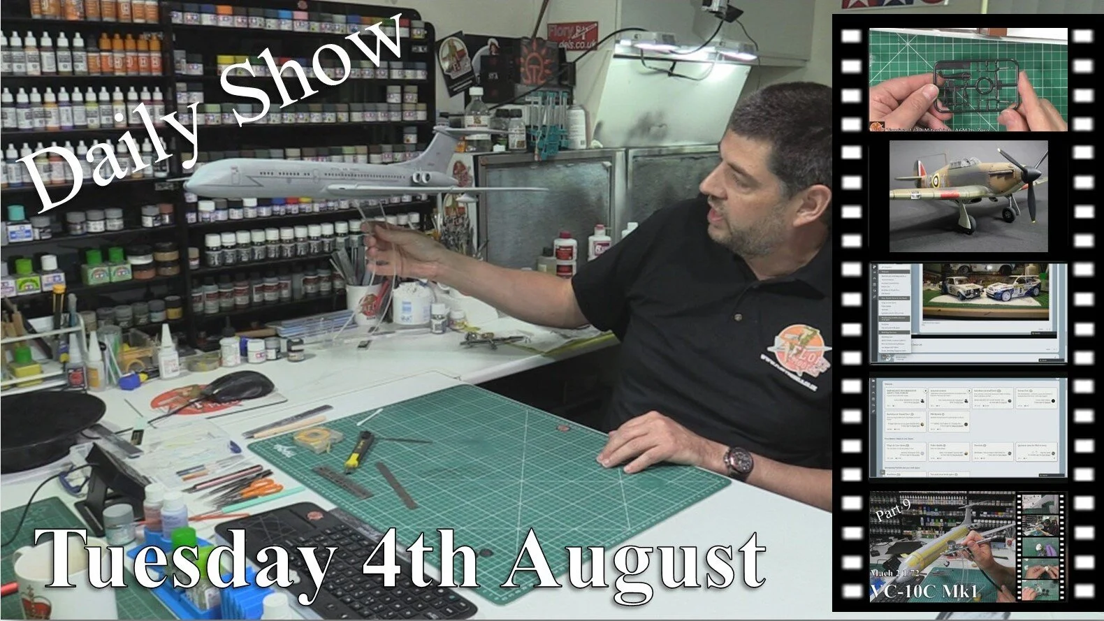 Daily show Tuesday 4th August 2020