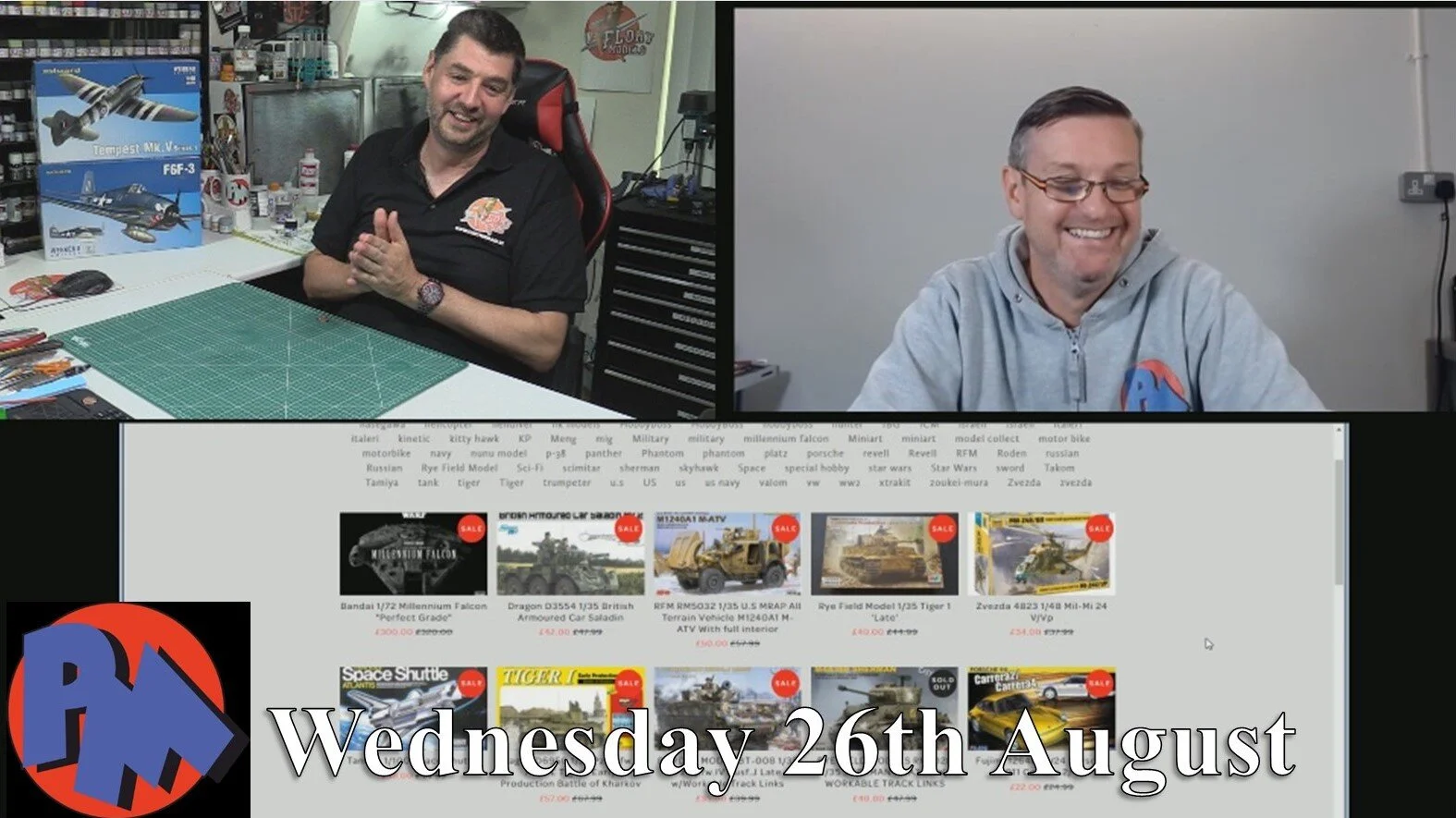 PM Models show 26th August 2020