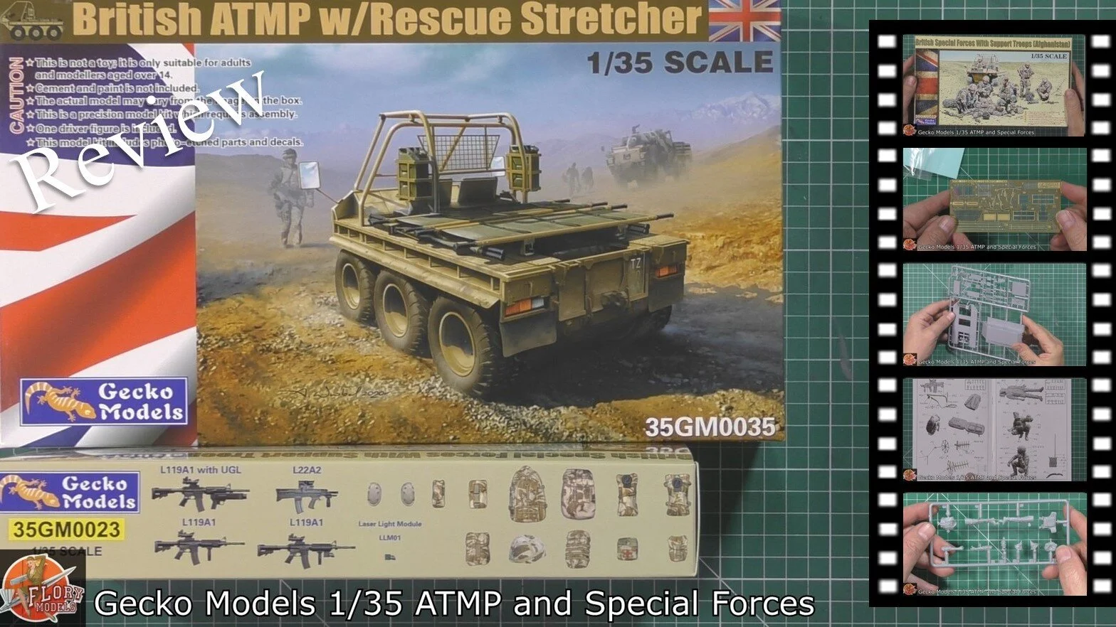 Gecko Models 1/35 ATMP and Special Forces review