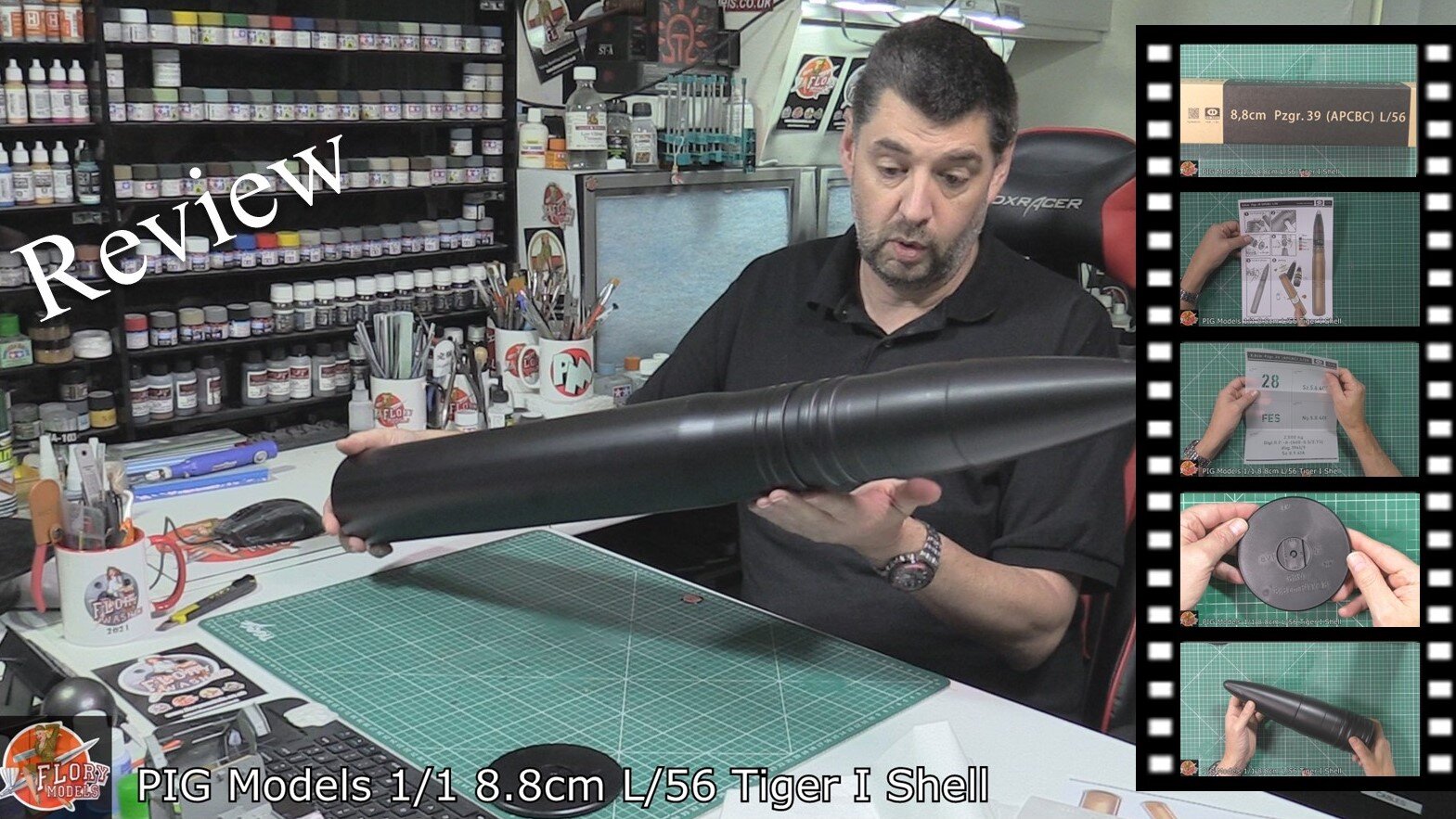 Pig Models 1/1 8.8cm L/56 Tiger Shell Review