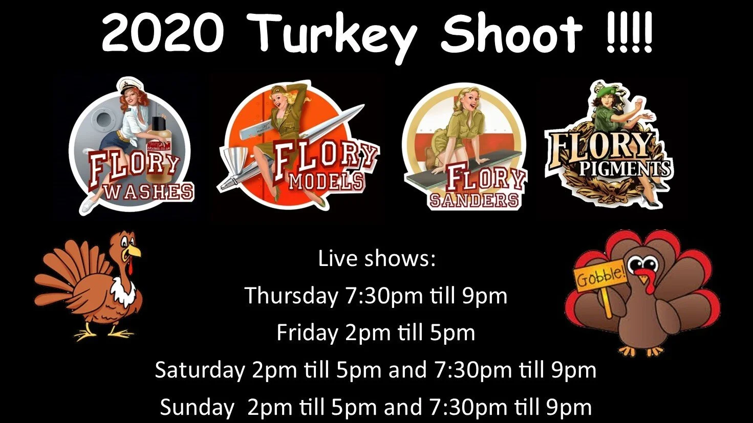 2020 Turkey shoot Thursday 7:30pm 26 th November 2020