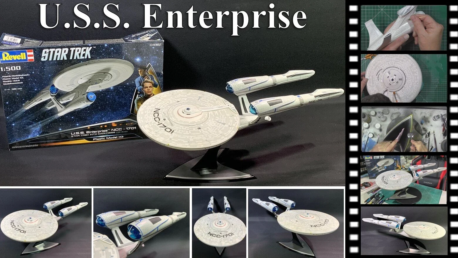 Revell 1/500 Enterprise NCC-1701 Part 5