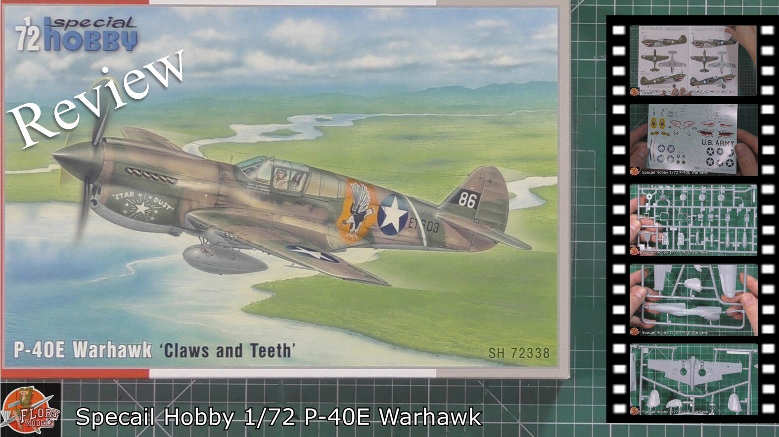 Special Hobby 1/72 P-40E Warhawk review