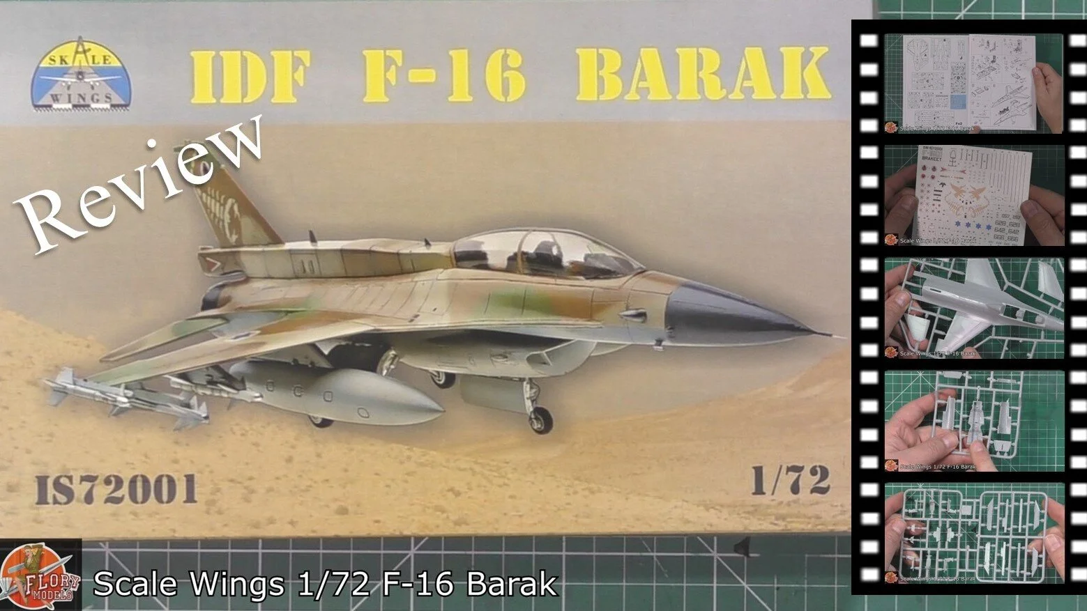Scale wings 1/72 F-16 Barak review