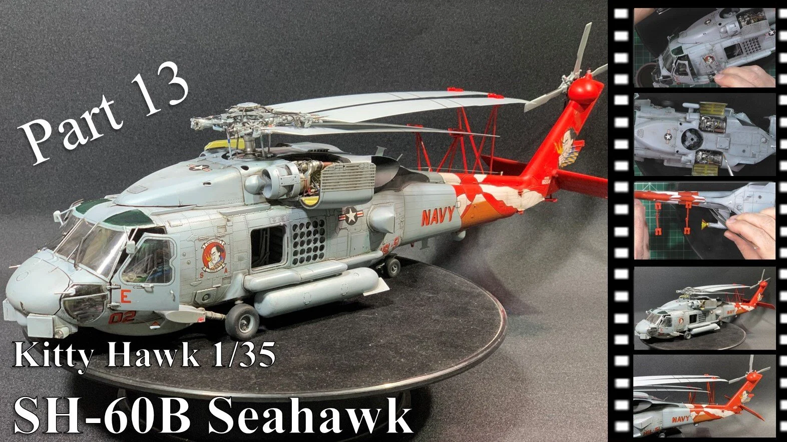 Kitty Hawk 1/35 Sh-60B Sea Hawk Reveal 