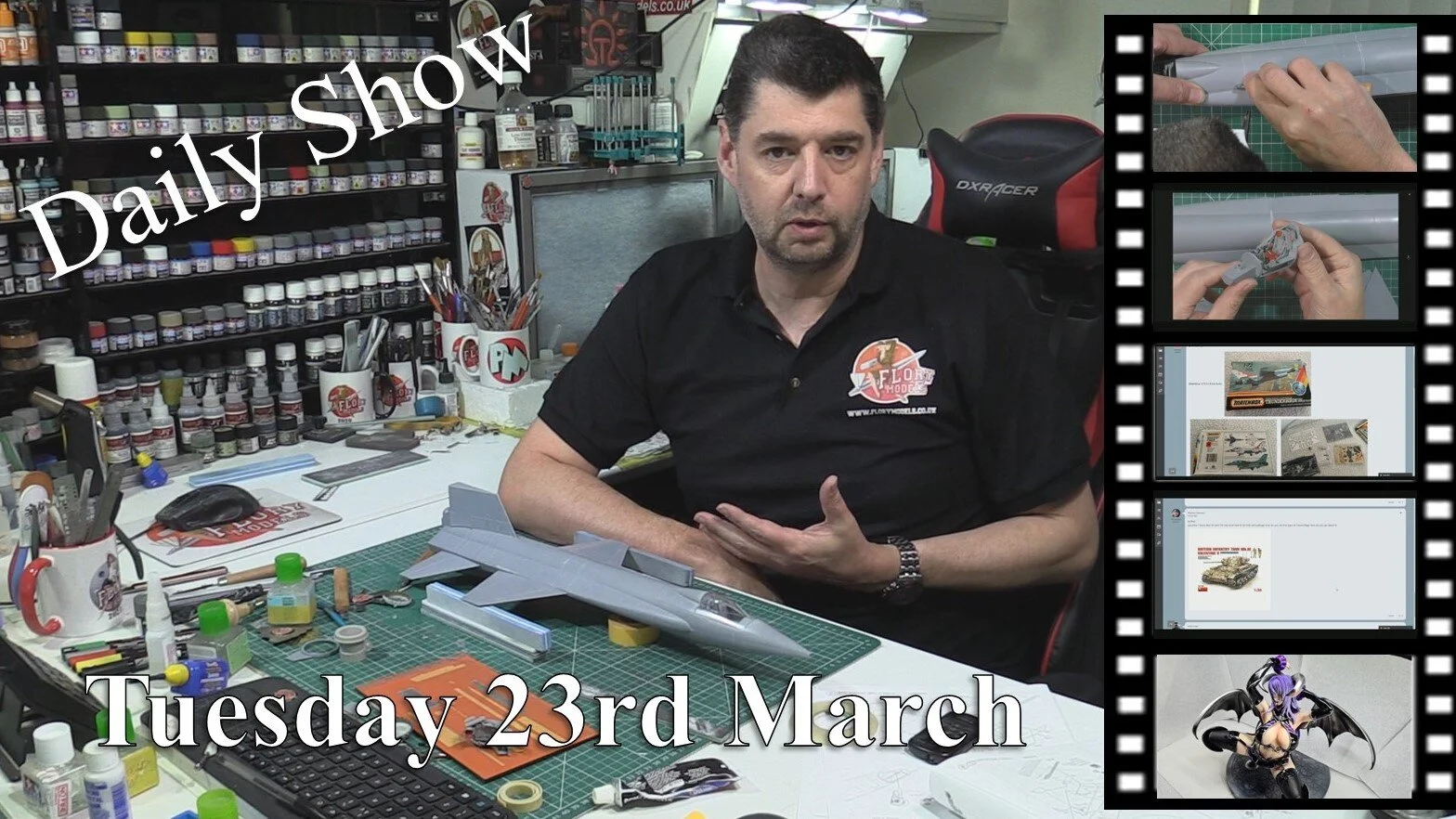 Flory Models Daily Show 23rd March 2021