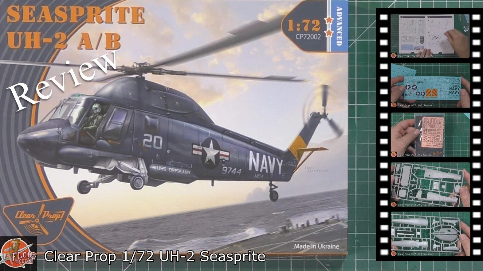 Clear Prop 1/72 UH-2 Seasprite Review