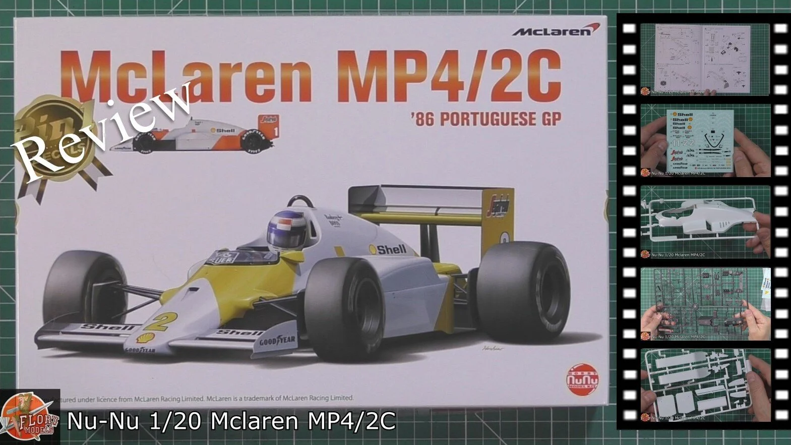 Nu Nu 1/20 Mclaren MP4/2C review