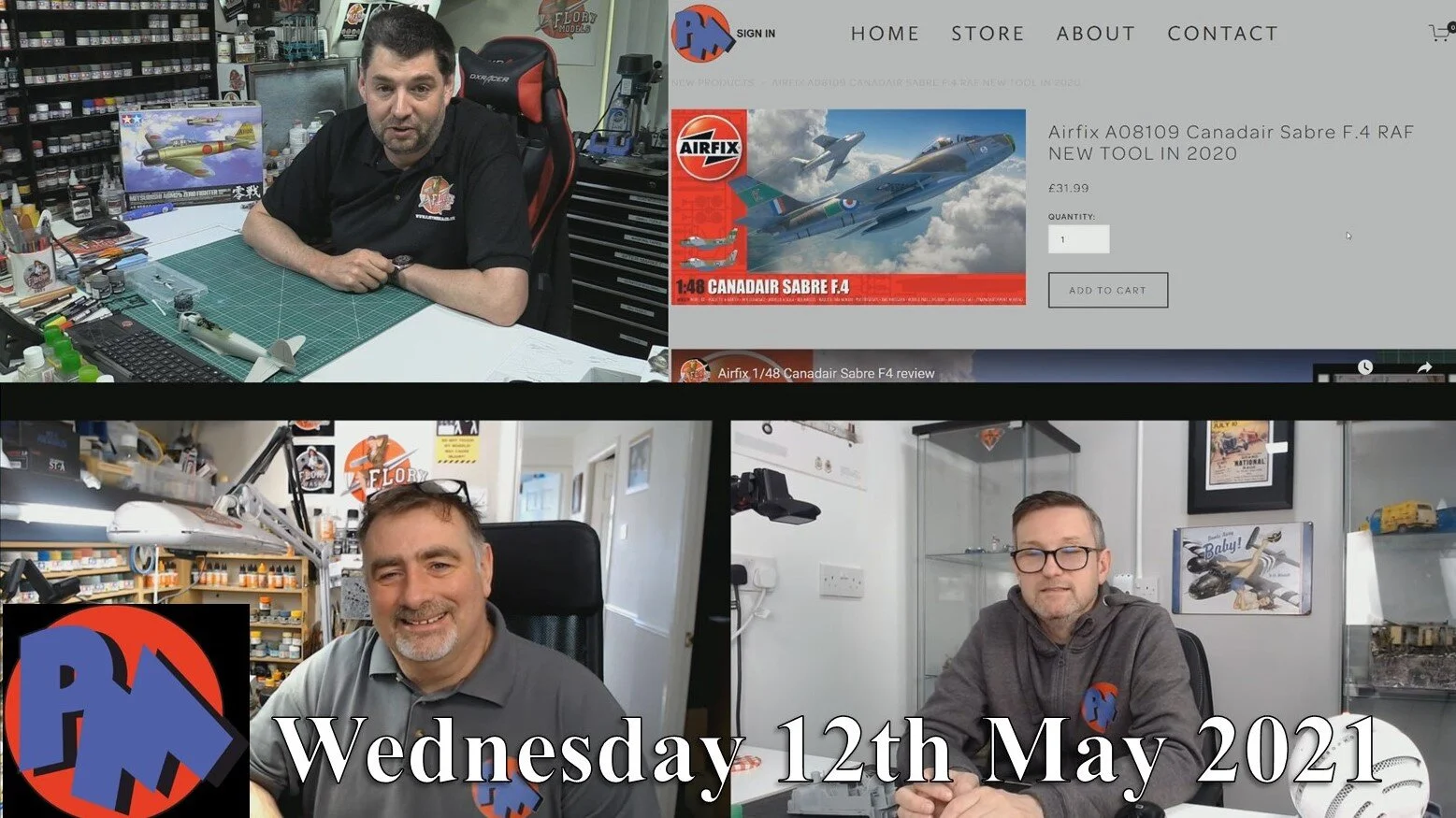 PM Models show 12th May 2021