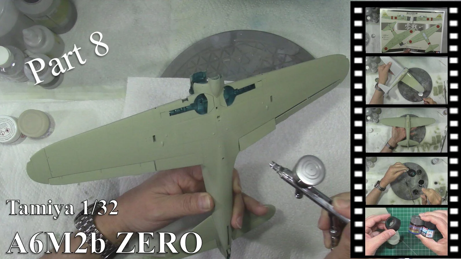 Tamiya 1/32  Zero Part 8