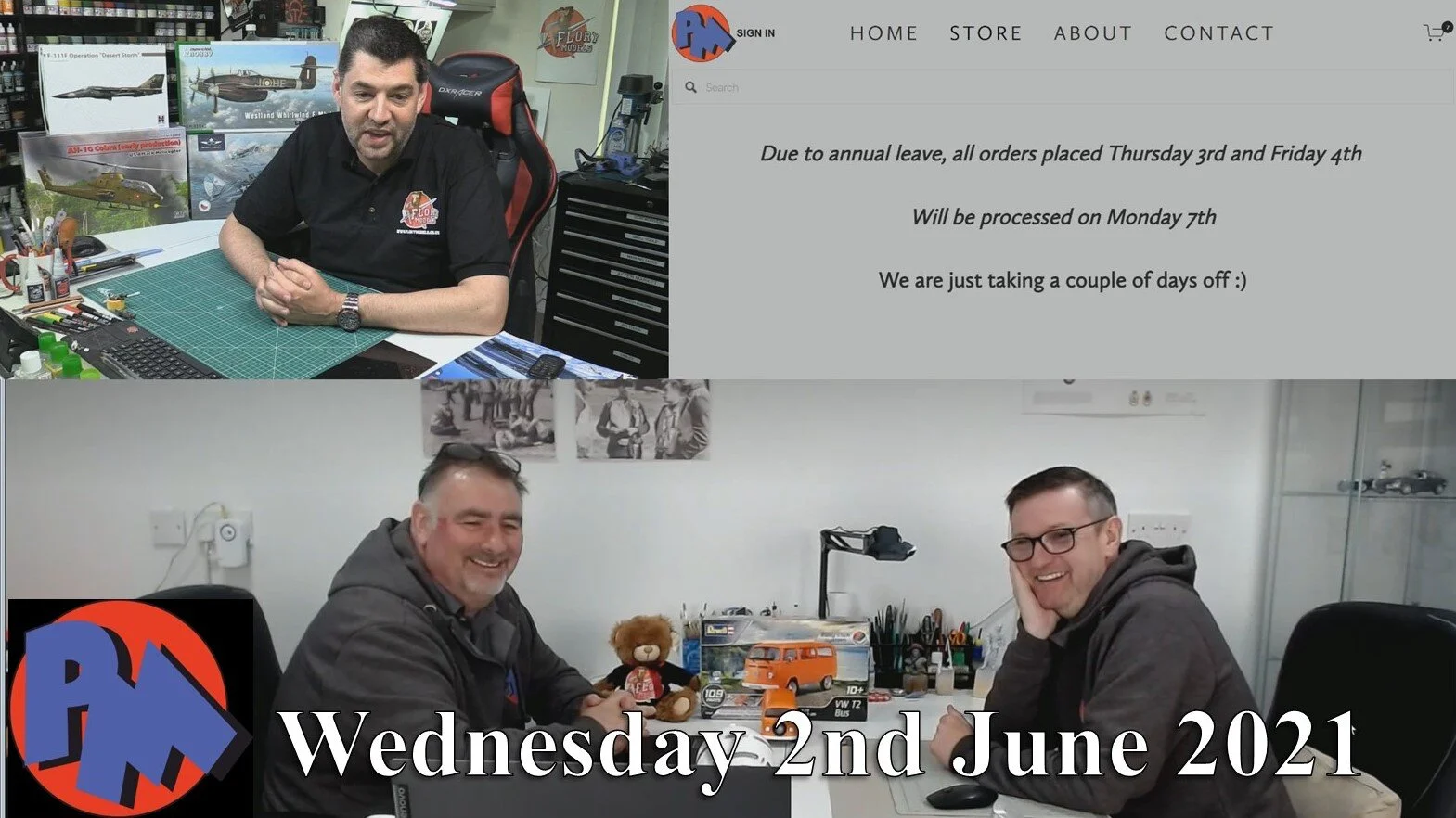PM Models show 2nd June 2021
