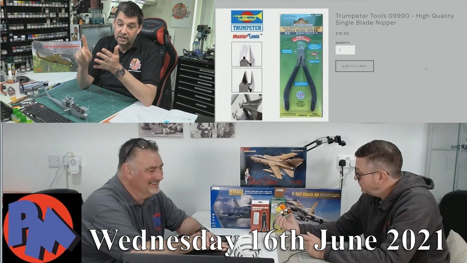 PM Models show 16th June 2021
