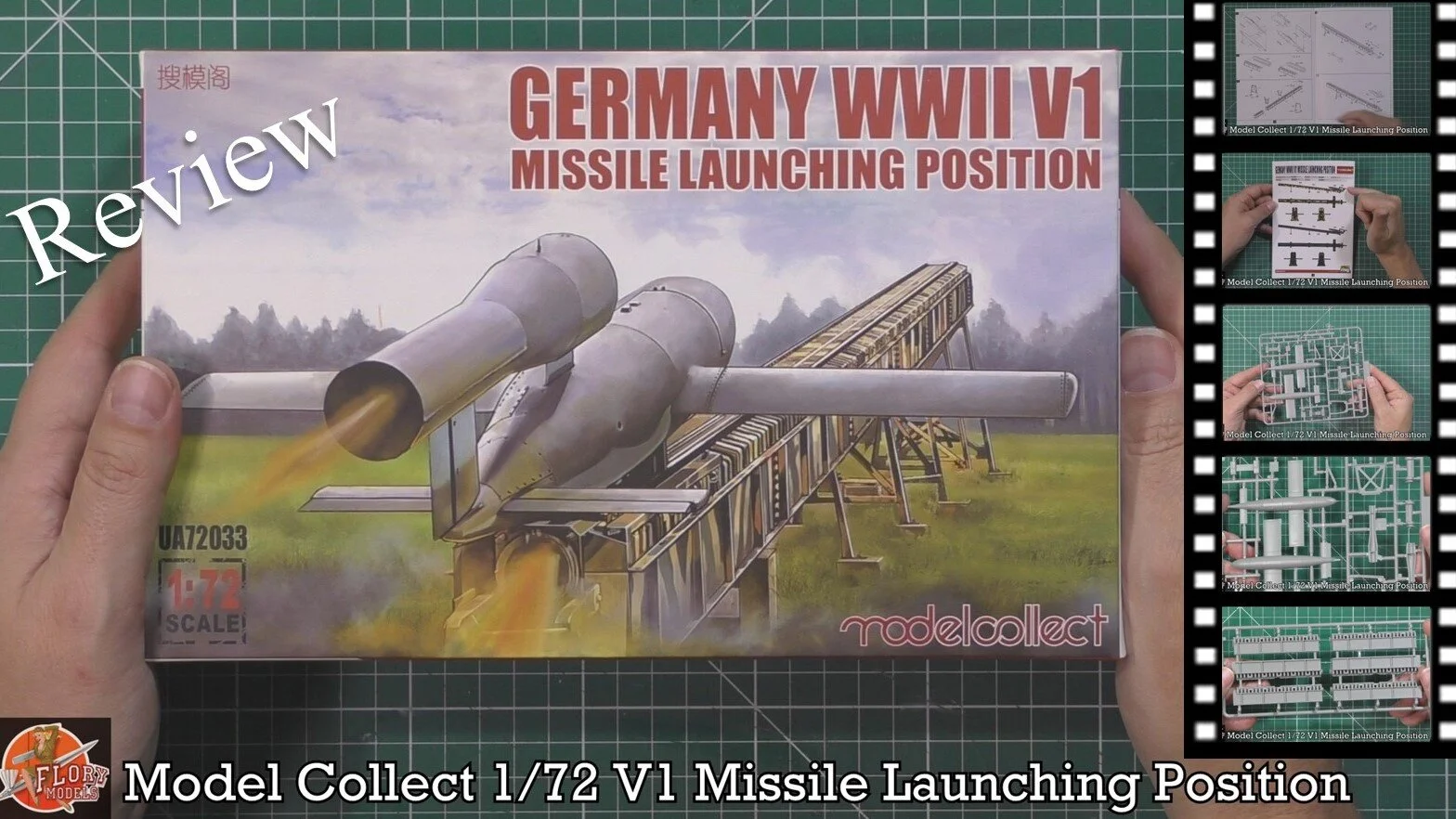 Model Collect 1/72 V1 Missile Launching Position Review