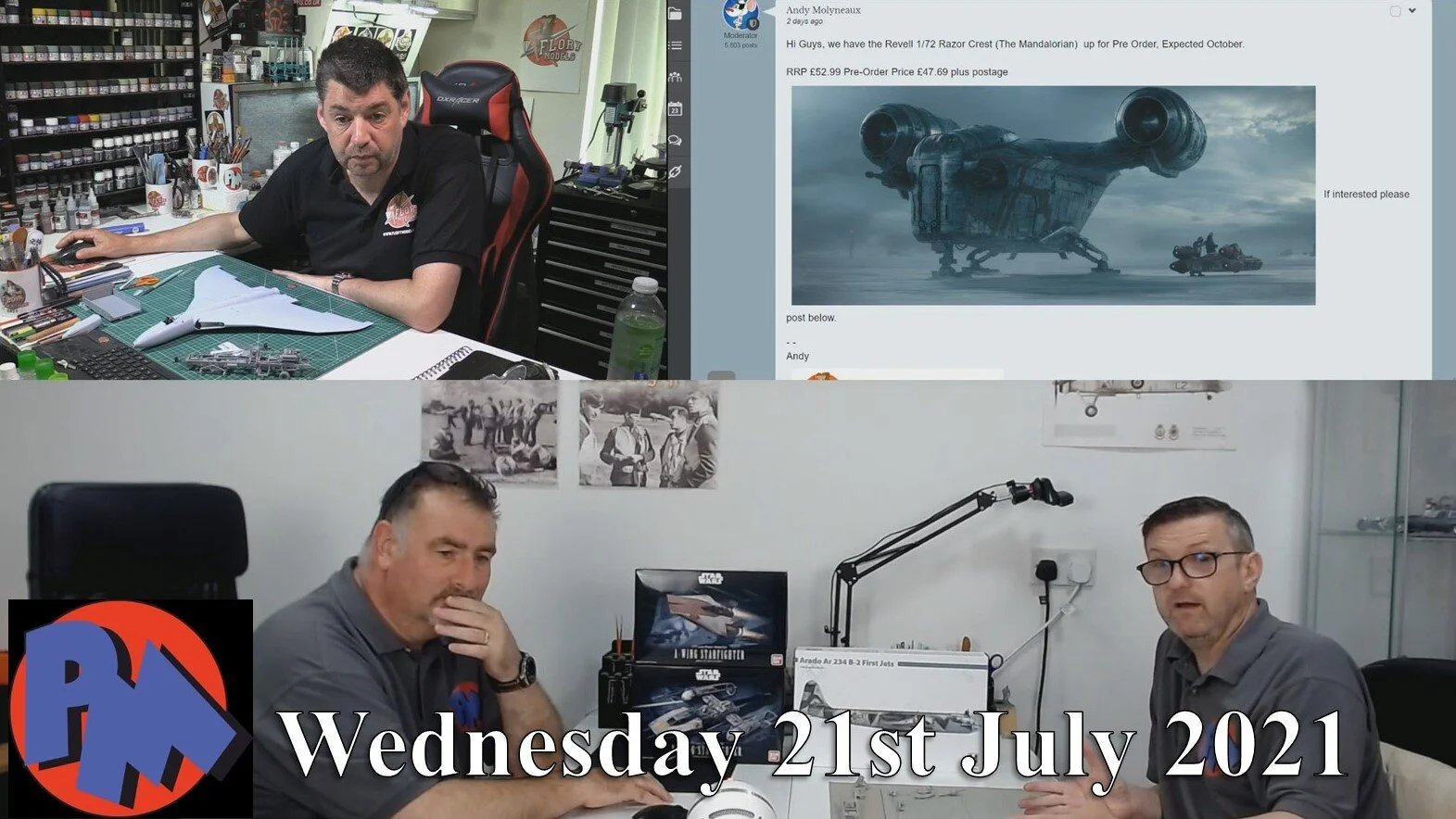 PM Models show 21st July 2021 