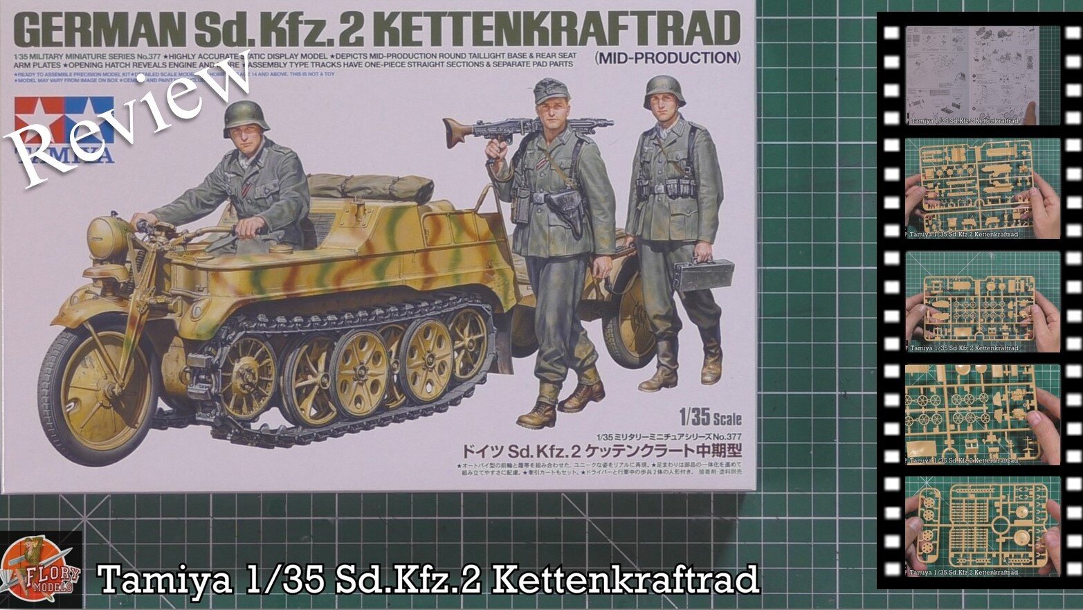 TAMIYA (1/35) German Sd.Kfz.2 Kettenkraftrad (Mid-Production)