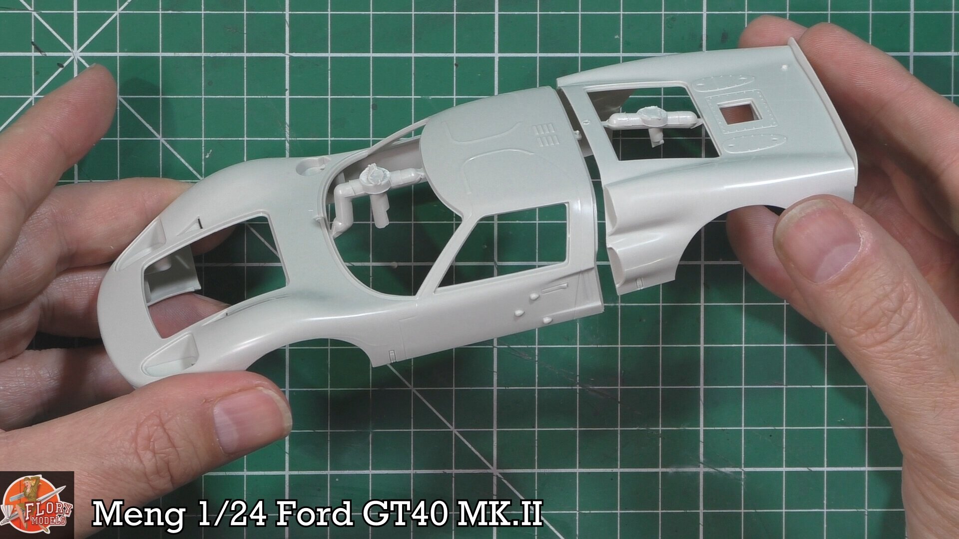 1/24 Maquette FORD GT40 MKII LE MANS 1966 MENG CS004 