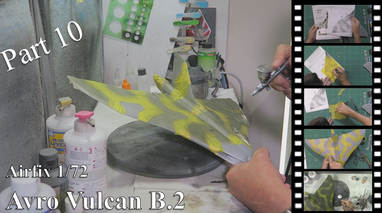 Airfix 1/72 Vulcan Video Build Part 10 Monday 20th september 2021