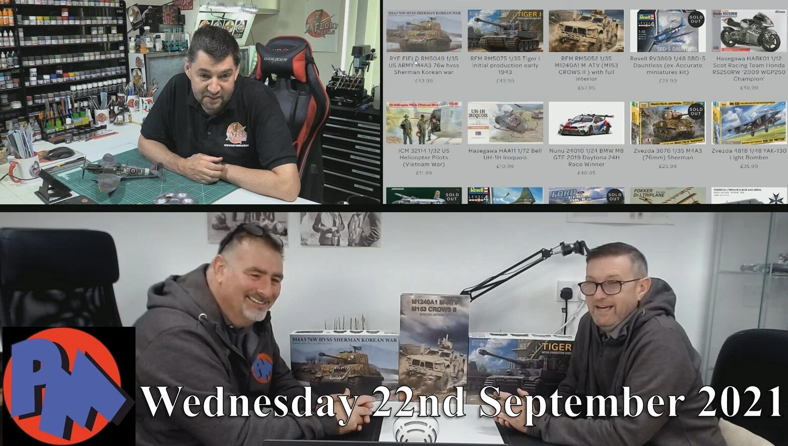 PM Models show 22nd September 2021